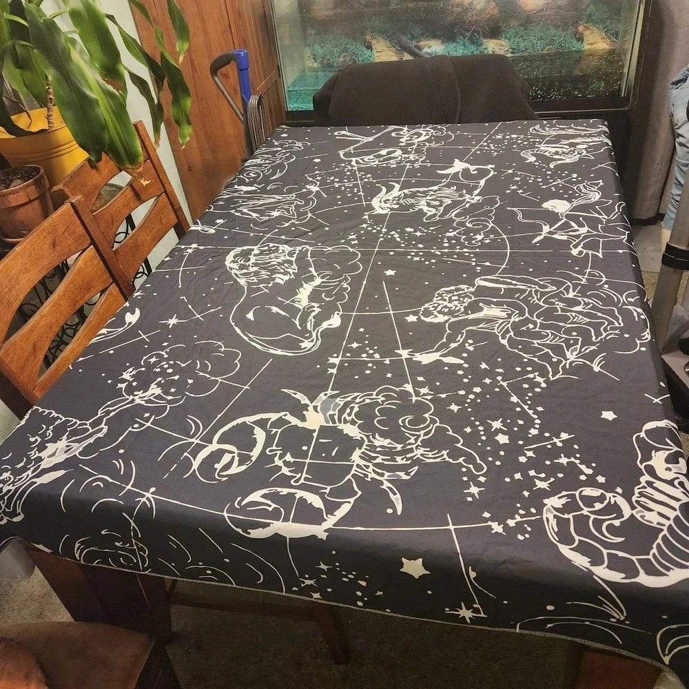 Constellation Stars Astrology Celestial Wall Hanging Tablecloth  60 X‎ 50